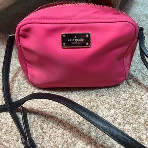 Kate Spade Pink and Black Crossbody Bag